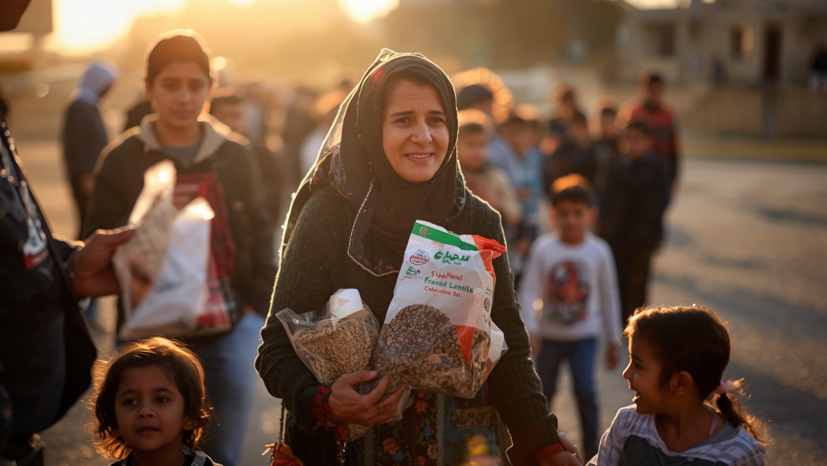 A Warm Meal for 200 Families